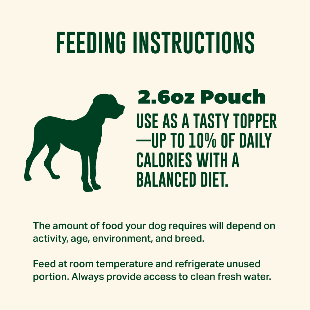 Your Pet’s Kitchen - 2.6oz Human Grade Chicken Shreds in Bone Broth Pouch (Pack of 12)