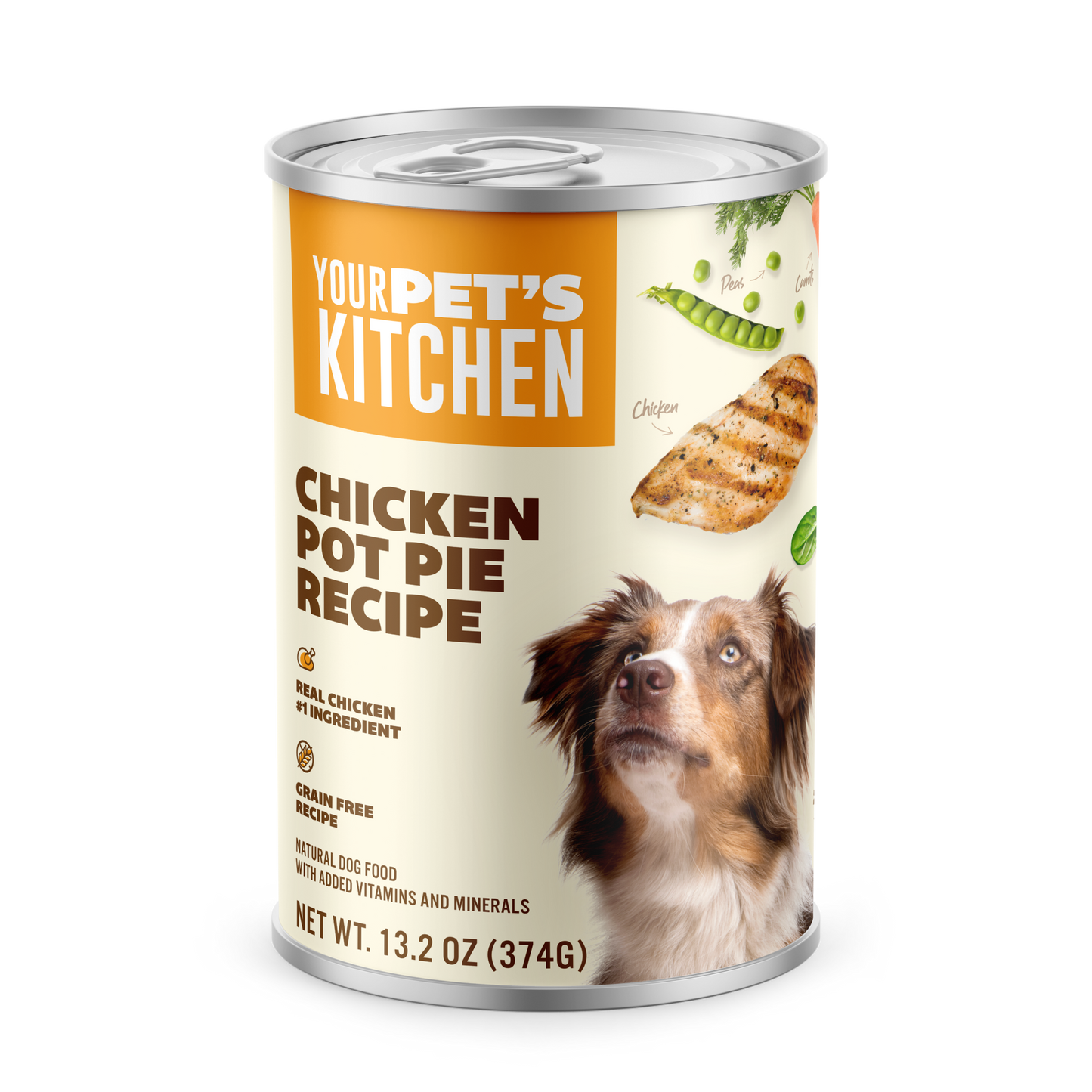 Your Pet’s Kitchen – 13.2oz Chicken Pot Pie 12ct Tray